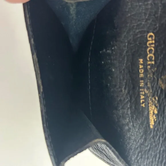 Vintage Gucci Glasses, Sunglass or Cigarette Case Blue GG Supreme Sherry Line - Picture 9 of 14